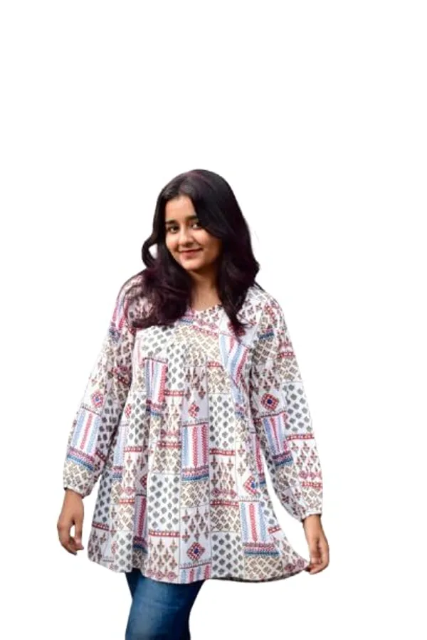 White_Delta_Premium_Quality_Kurti_For_Women
