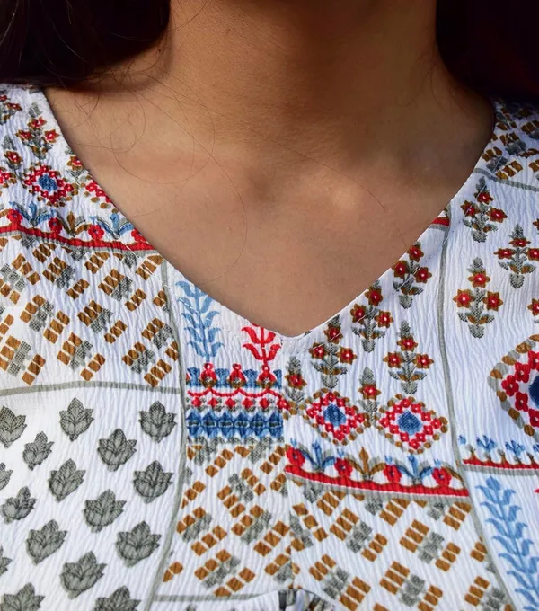 White_Delta_Premium_Quality_Kurti_For_Women