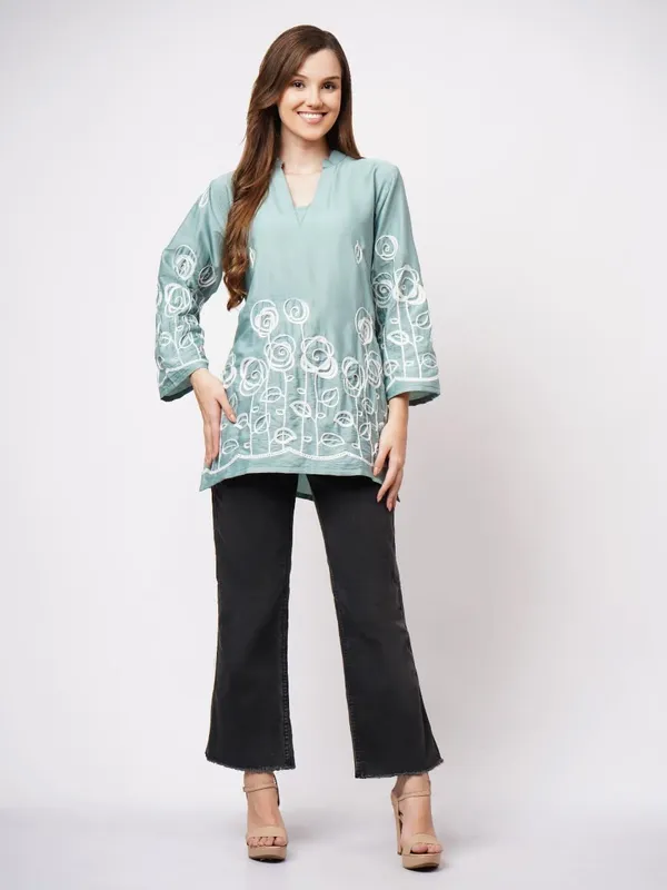Green__Delta_Premium_Quality_Kurti_For_Women