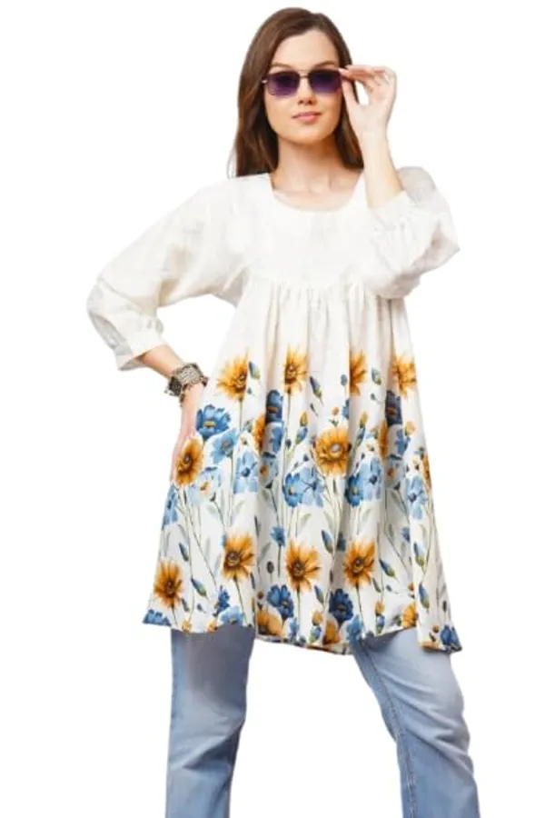White_Delta_Premium_Quality_Kurti_For_Women