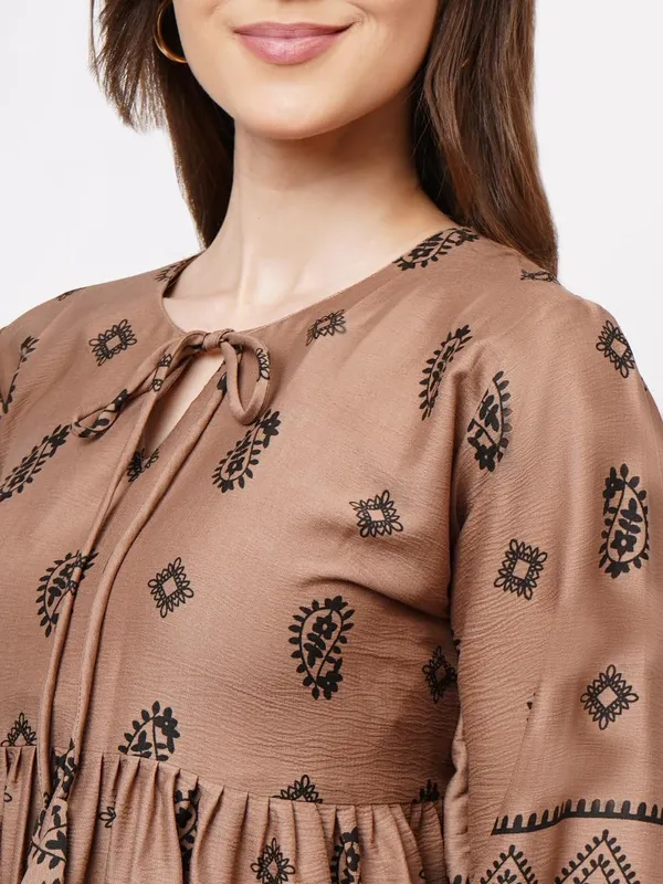 Brown_delta_Premium_Quality_Kurti_For_Women