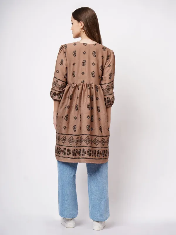 Brown_delta_Premium_Quality_Kurti_For_Women