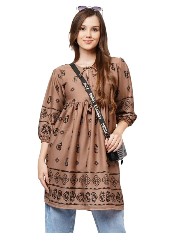 Brown_delta_Premium_Quality_Kurti_For_Women