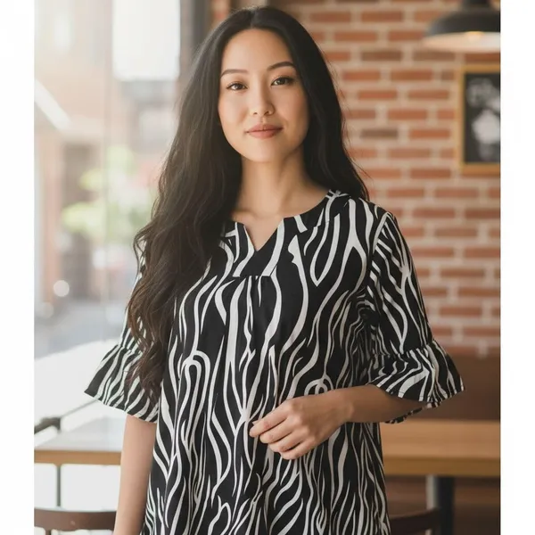 Black_&_White_Crepe_Premium_Quality_Kurti_For_Women