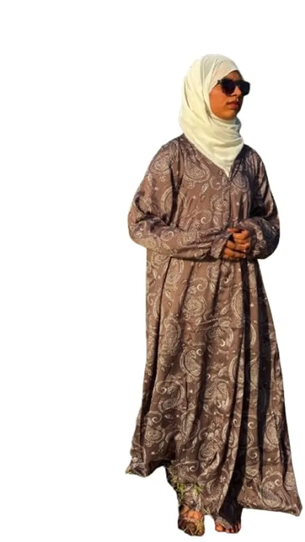 Brown_Printed_Abaya__For_Women