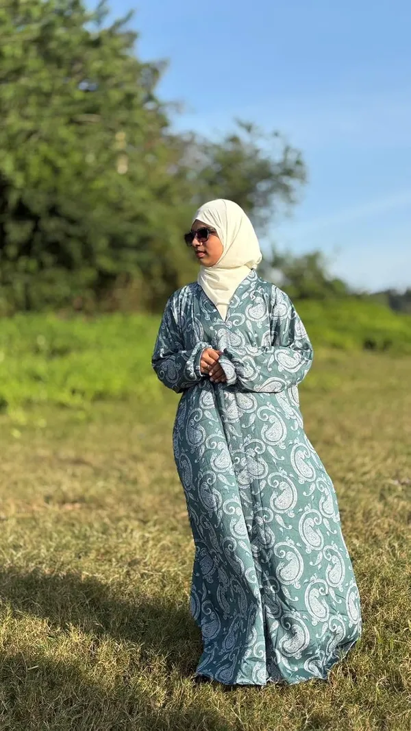 Green_Abaya_Delta_Fabric_Premium_Quality_For_Women
