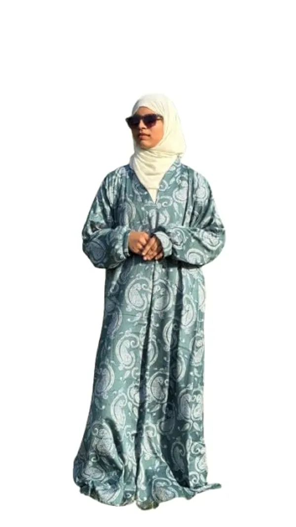 Green_Abaya_Delta_Fabric_Premium_Quality_For_Women