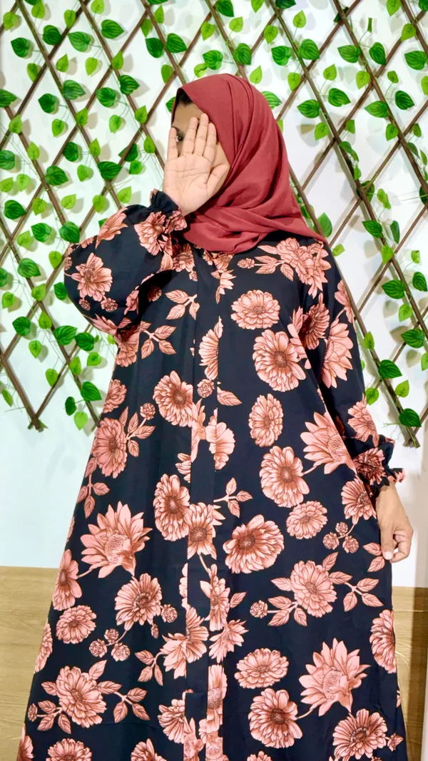 BLACK_BRICK_RED_FLOWER_ABAYA_FOR_WOMEN