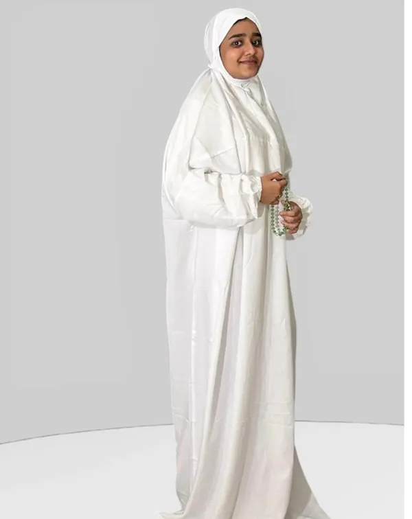 White_Crepe_Islamic_Prayer_Dress_Premium_Quality_Hijab_For_Women_NAMAZ_DRESS