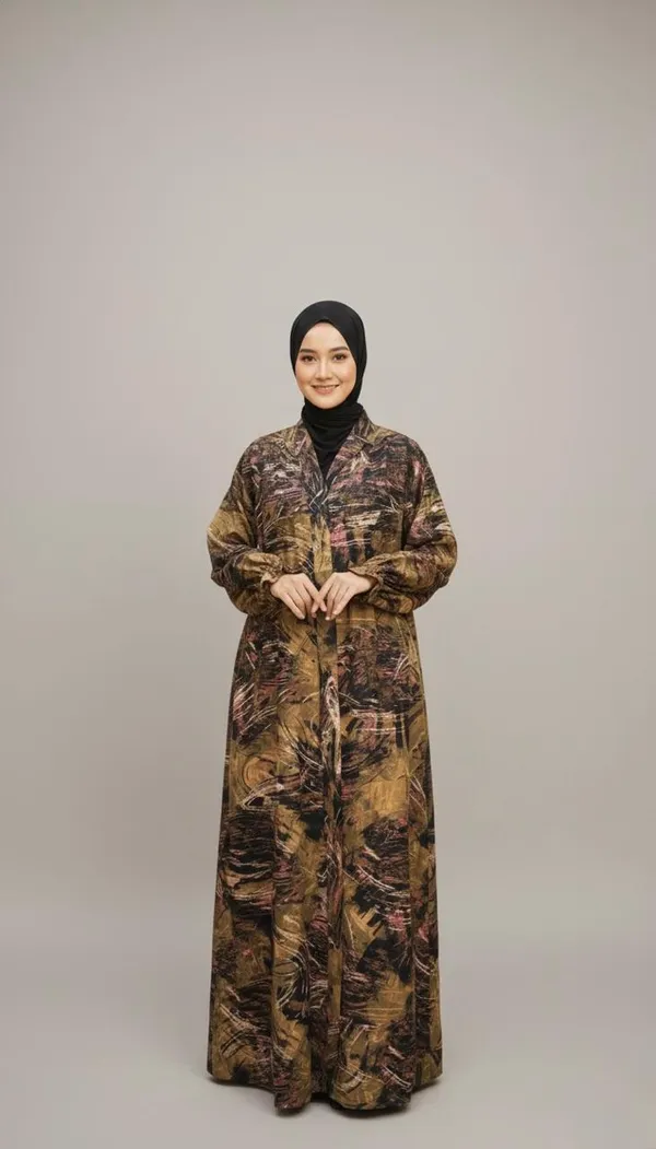 multicolor_abaya_for_women