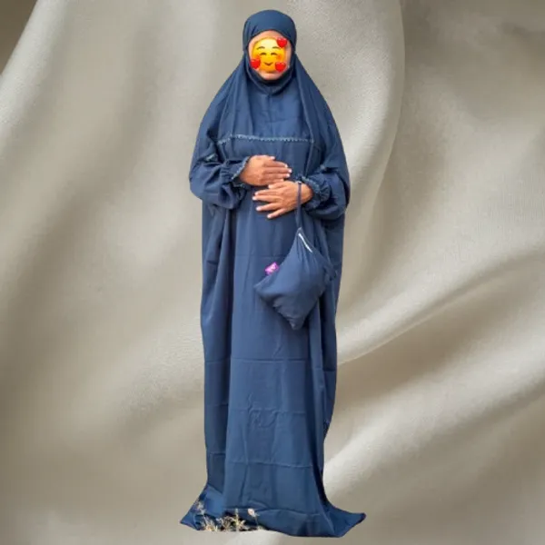 Navy_Blue_Crepe_Lace_Premium_Quality_Islamic_Prayer_Dress_For_Women