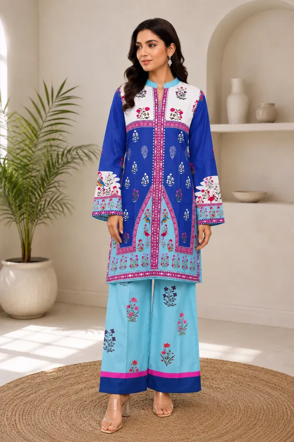 Blue_Printed_Silk_Blend_Short_Kurta_Palazzo_Set_for_Women