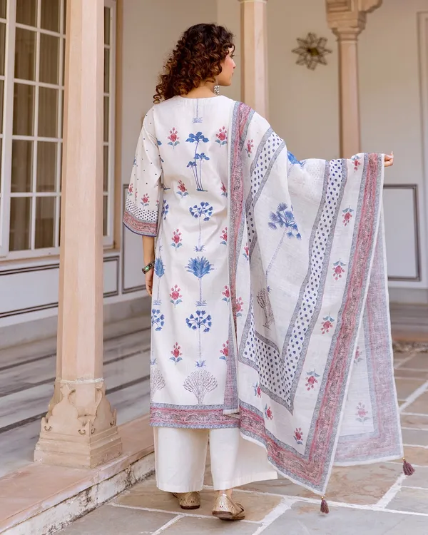 Ivory_Soft_Bloom_Linen_Kurta_Palazzo_Dupatta_Set_for_Women