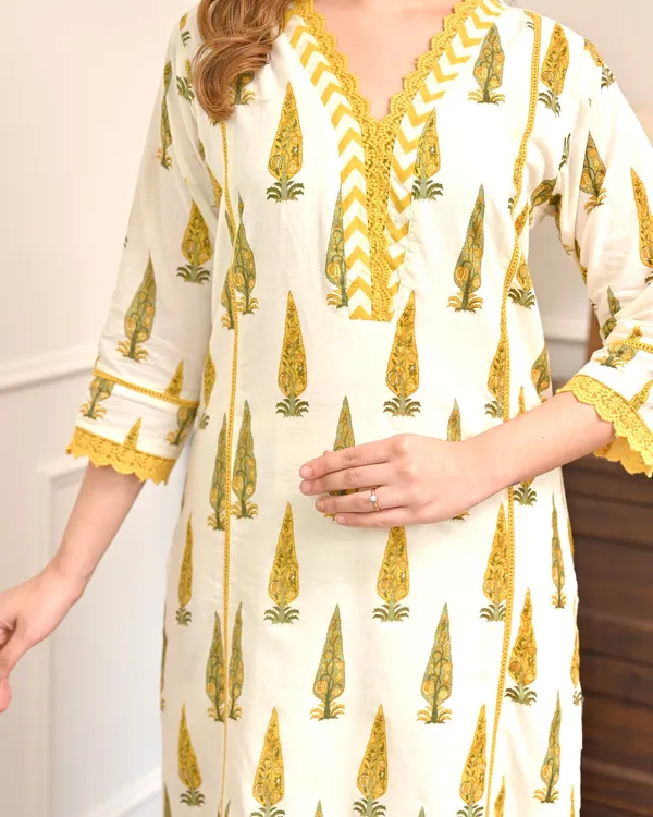 Sunlight_Yellow_Cotton_Kurta_Pant_Dupatta_Set_for_Women
