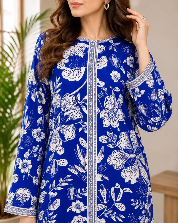 Royal_Blue_White_Floral_Printed_Silk_Blend_Co-Ord_Set_for_Women