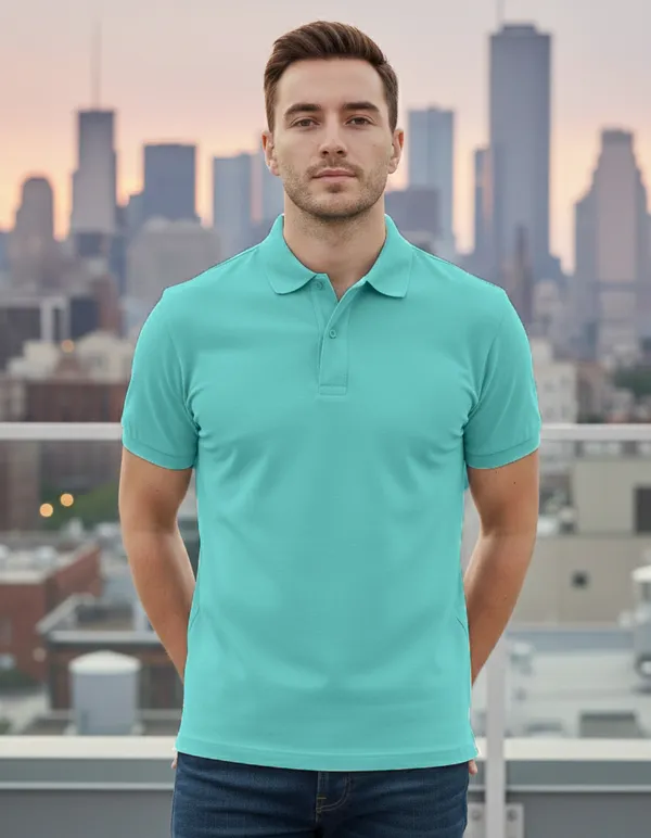 100%_Cotton_Polo_T-Shirt_|_Regular_Fit_|_Bio-Washed_|_Pre-Shrunk_|_Soft_&_Comfortable