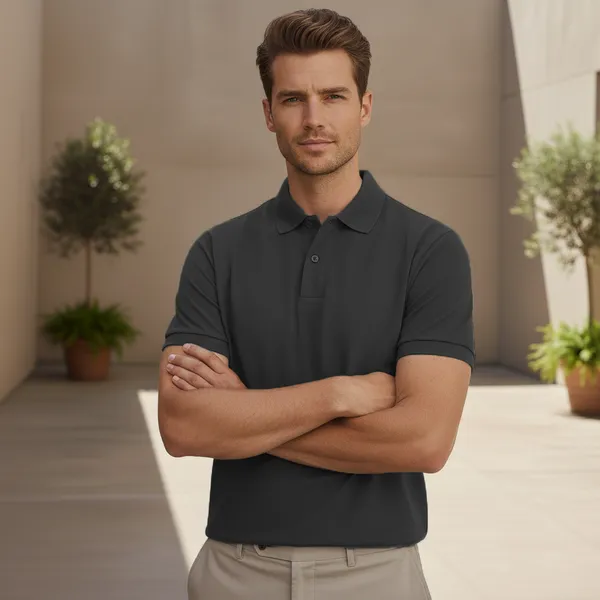 100%_Cotton_Polo_T-Shirt_|_Regular_Fit_|_Bio-Washed_|_Pre-Shrunk_|_Soft_&_Comfortable