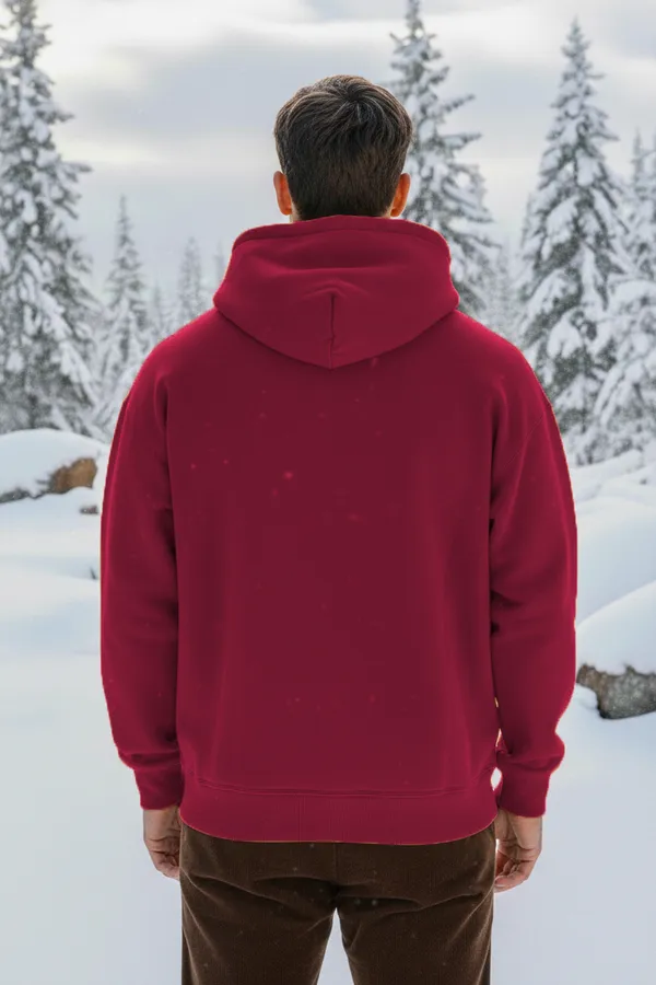 Maroon_Premium_Solid_Hoodie_350_Gsm_Heavyweight_100%_Cotton_|_Warm_&_Ultra-Soft_Winter_Wear