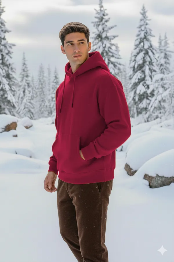 Maroon_Premium_Solid_Hoodie_350_Gsm_Heavyweight_100%_Cotton_|_Warm_&_Ultra-Soft_Winter_Wear