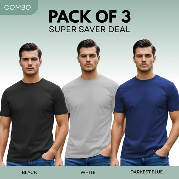 Best_Seller_Combo_Pack_of_3_T-Shirts_|_100%_Cotton_|_180_GSM_|_Bio-Washed_|_Pre-Shrunk_|_Regular_Fit