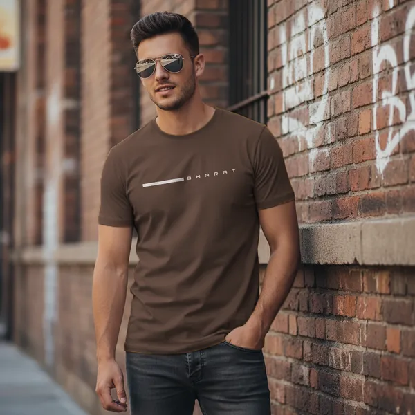 Bharat_Regular_Fit_Unisex_Half_Sleeve_T-Shirt_|_100%_Cotton_|_Bio-Washed_|_Pre-Shrunk_|_Soft_&_Comfortable