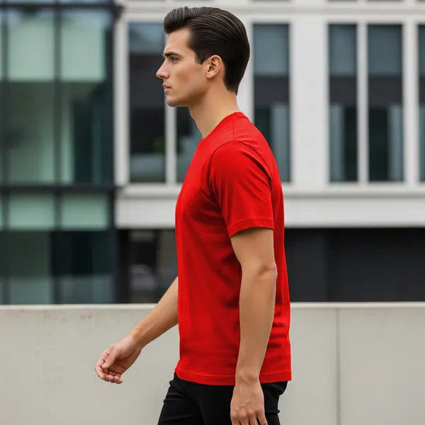 Blank_Solid_100%_Cotton_180_GSM_T-Shirt_|_Bio-Washed_|_Pre-Shrunk_|_Soft_&_Comfortable_|_Regular_Fit