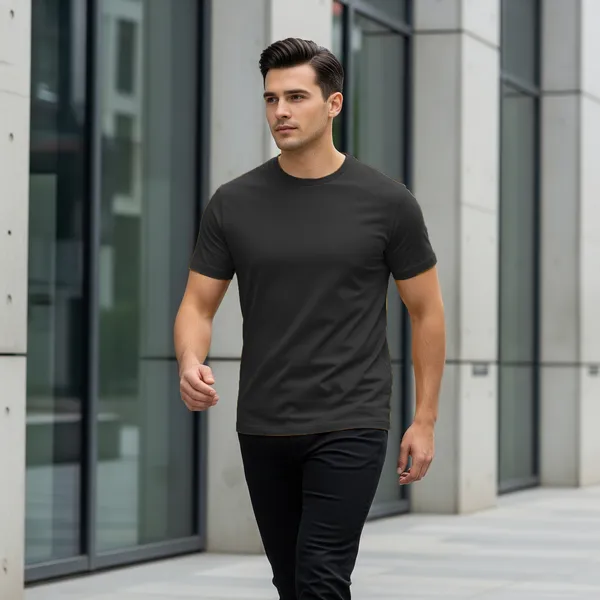 Blank_Solid_100%_Cotton_180_GSM_T-Shirt_|_Bio-Washed_|_Pre-Shrunk_|_Soft_&_Comfortable_|_Regular_Fit