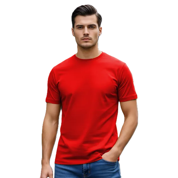 Blank_Solid_100%_Cotton_180_GSM_T-Shirt_|_Bio-Washed_|_Pre-Shrunk_|_Soft_&_Comfortable_|_Regular_Fit