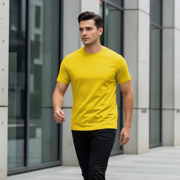 Blank_Solid_100%_Cotton_180_GSM_T-Shirt_|_Bio-Washed_|_Pre-Shrunk_|_Soft_&_Comfortable_|_Regular_Fit