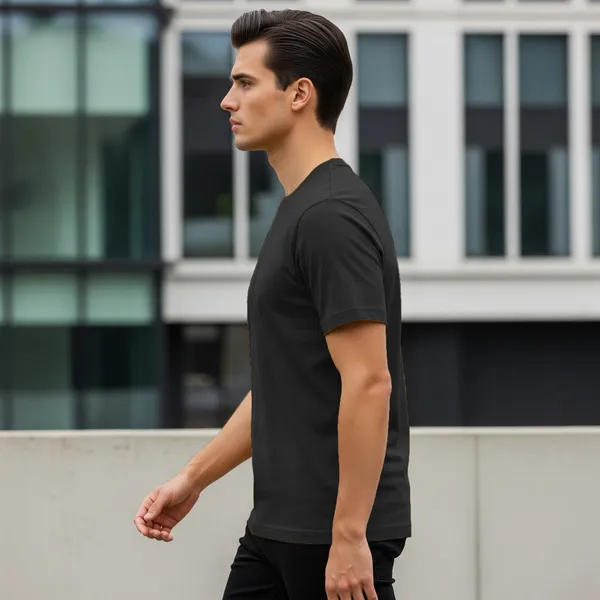 Blank_Solid_100%_Cotton_180_GSM_T-Shirt_|_Bio-Washed_|_Pre-Shrunk_|_Soft_&_Comfortable_|_Regular_Fit