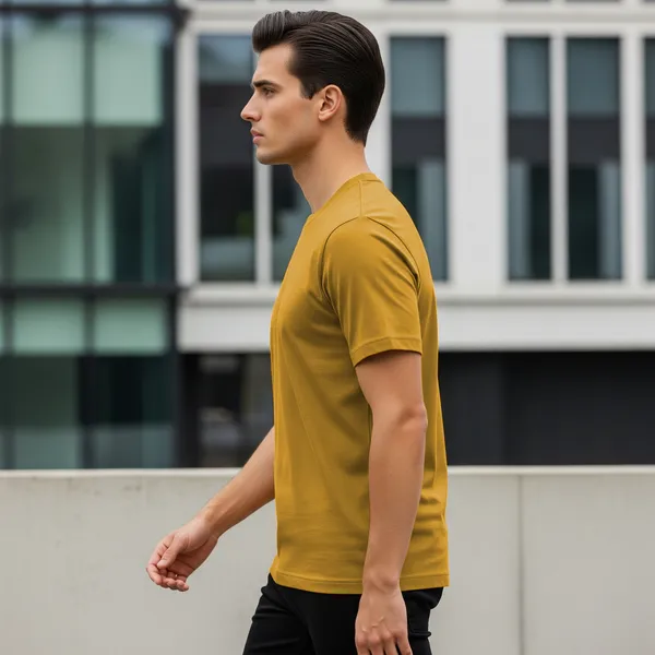 Blank_Solid_100%_Cotton_180_GSM_T-Shirt_|_Bio-Washed_|_Pre-Shrunk_|_Soft_&_Comfortable_|_Regular_Fit