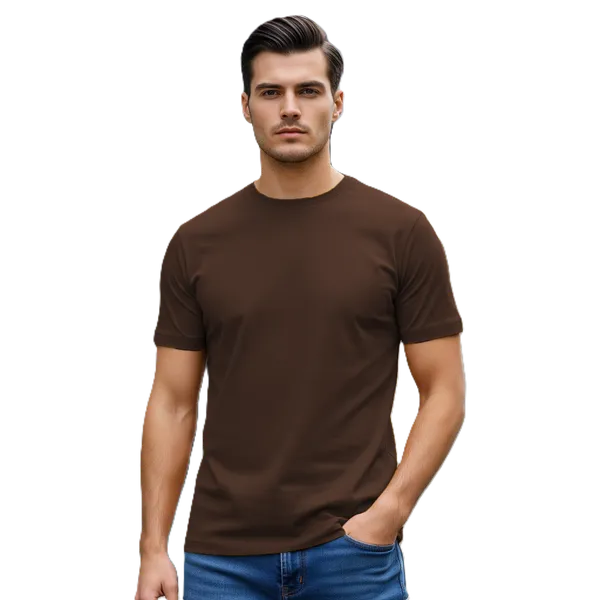 Blank_Solid_100%_Cotton_180_GSM_T-Shirt_|_Bio-Washed_|_Pre-Shrunk_|_Soft_&_Comfortable_|_Regular_Fit