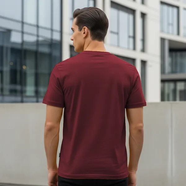 Blank_Solid_100%_Cotton_180_GSM_T-Shirt_|_Bio-Washed_|_Pre-Shrunk_|_Soft_&_Comfortable_|_Regular_Fit