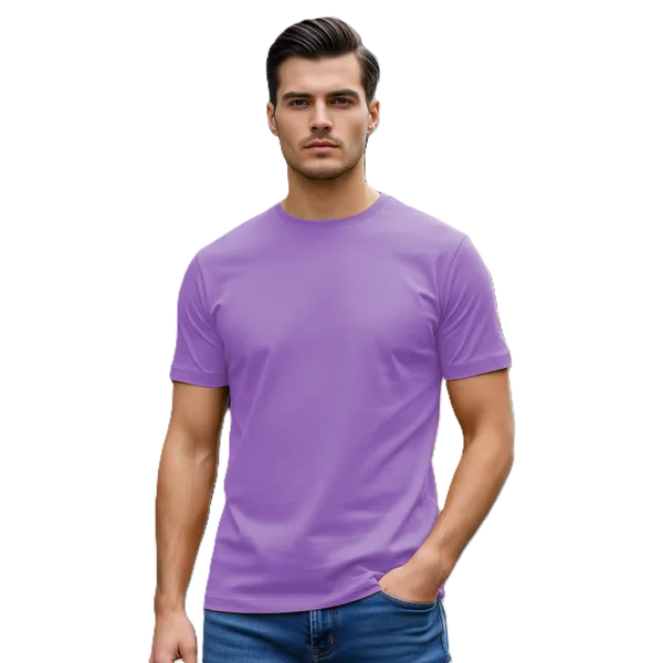 Blank_Solid_100%_Cotton_180_GSM_T-Shirt_|_Bio-Washed_|_Pre-Shrunk_|_Soft_&_Comfortable_|_Regular_Fit