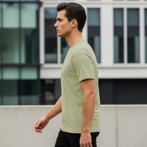 Blank_Solid_100%_Cotton_180_GSM_T-Shirt_|_Bio-Washed_|_Pre-Shrunk_|_Soft_&_Comfortable_|_Regular_Fit