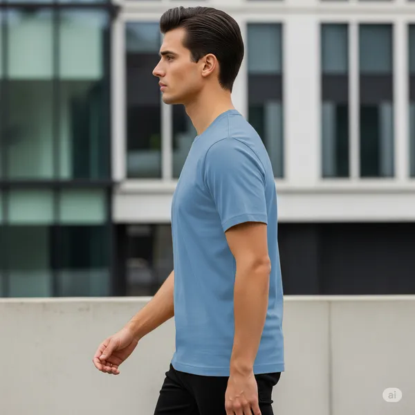Blank_Solid_100%_Cotton_180_GSM_T-Shirt_|_Bio-Washed_|_Pre-Shrunk_|_Soft_&_Comfortable_|_Regular_Fit