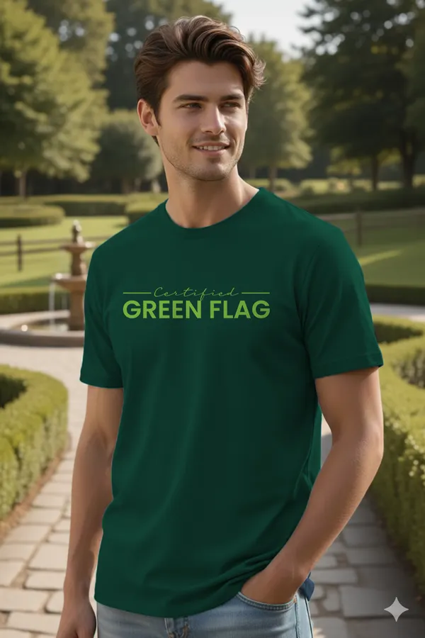 Certified_Green_Flag_Regular_Fit_Unisex_Half_Sleeve_T-Shirt_|_100%_Cotton_|_Bio-Washed_|_Pre-Shrunk_|_Soft_&_Comfortable