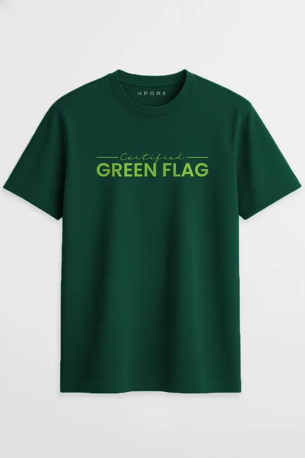 Certified_Green_Flag_Regular_Fit_Unisex_Half_Sleeve_T-Shirt_|_100%_Cotton_|_Bio-Washed_|_Pre-Shrunk_|_Soft_&_Comfortable
