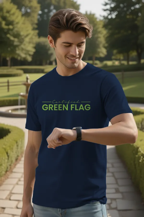 Certified_Green_Flag_Regular_Fit_Unisex_Half_Sleeve_T-Shirt_|_100%_Cotton_|_Bio-Washed_|_Pre-Shrunk_|_Soft_&_Comfortable