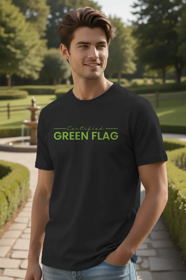 Certified_Green_Flag_Regular_Fit_Unisex_Half_Sleeve_T-Shirt_|_100%_Cotton_|_Bio-Washed_|_Pre-Shrunk_|_Soft_&_Comfortable