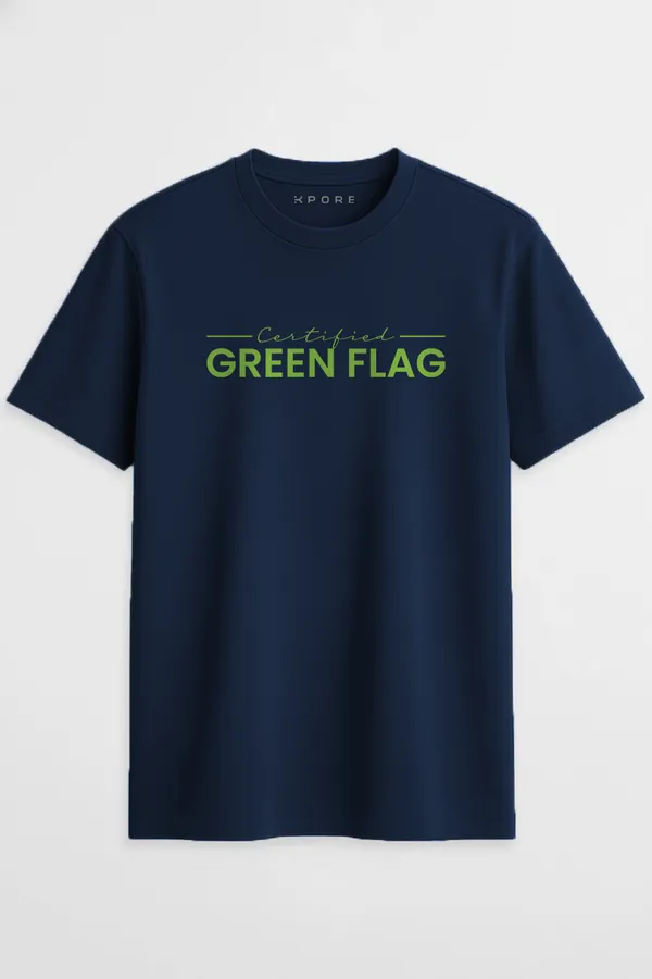 Certified_Green_Flag_Regular_Fit_Unisex_Half_Sleeve_T-Shirt_|_100%_Cotton_|_Bio-Washed_|_Pre-Shrunk_|_Soft_&_Comfortable