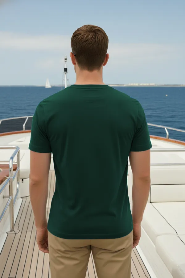 Compass_Half_Sleeve_Regular_Fit_Unisex_T-Shirt_|_100%_Cotton_|_Bio-Washed_|_Pre-Shrunk_|_Soft_&_Comfortable
