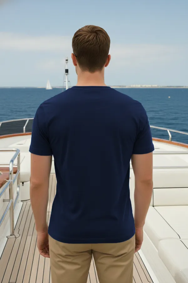 Compass_Half_Sleeve_Regular_Fit_Unisex_T-Shirt_|_100%_Cotton_|_Bio-Washed_|_Pre-Shrunk_|_Soft_&_Comfortable