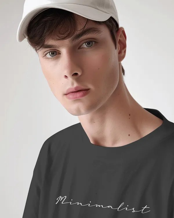 Black_Pure_Cotton_Round_Neck_Typography_Half_Sleeve_T-Shirt_For_Men
