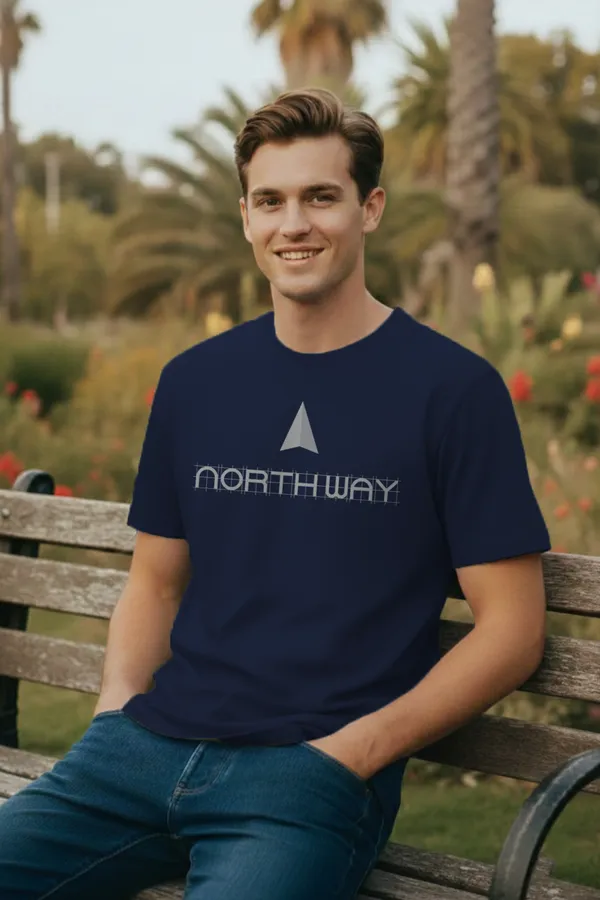 Northway_Regular_Fit_Unisex_Half_Sleeve_T-Shirt_|_100%_Cotton_|_Bio-Washed_|_Pre-Shrunk_|_Soft_&_Comfortable