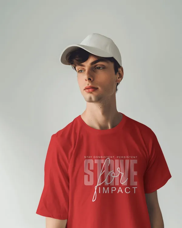 Red_Pure_Cotton_Round_Neck_Typography_Half_Sleeve_T-Shirt_For_Men