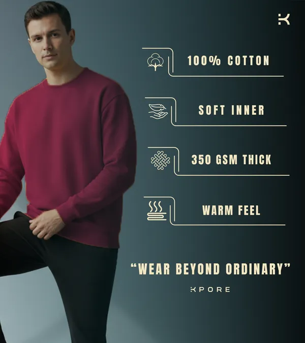 Chocolate_Premium_Solid_Sweatshirt_350_Gsm_Heavyweight_100%_Cotton_|_Warm_&_Ultra-Soft_Winter_Wear