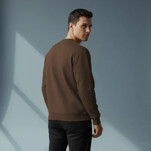 Chocolate_Premium_Solid_Sweatshirt_350_Gsm_Heavyweight_100%_Cotton_|_Warm_&_Ultra-Soft_Winter_Wear