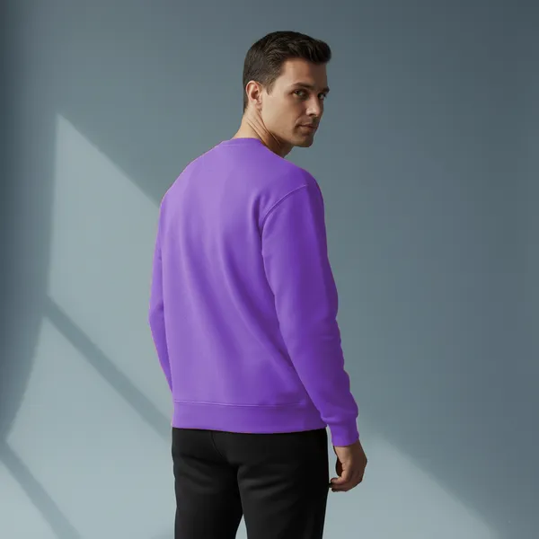 Lavender_Premium_Solid_Sweatshirt_350_Gsm_Heavyweight_100%_Cotton_|_Warm_&_Ultra-Soft_Winter_Wear