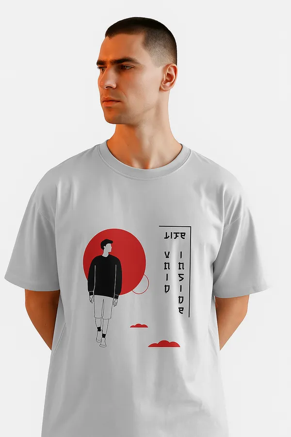 Grey_Pure_Cotton_Round_Neck_Graphic_Print_Half_Sleeve_T-Shirt_For_Men